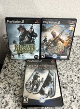 Medal of Honor Collection (Sony PlayStation 2, PS2 - 2007) w/Manuals Tested