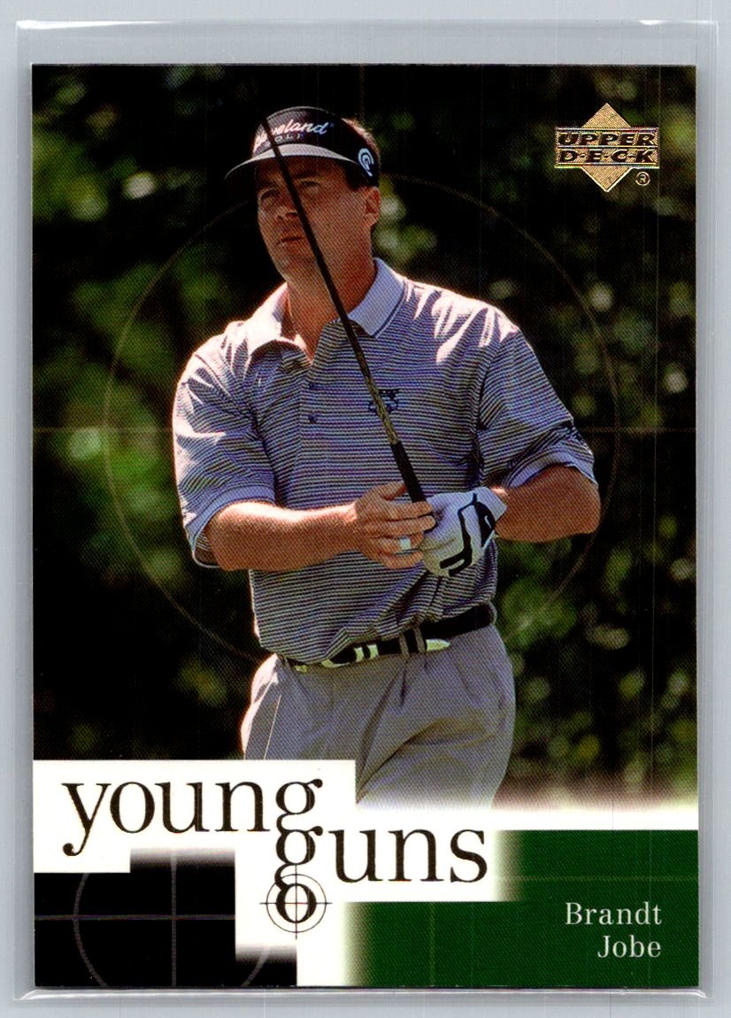 💎2001 Upper Deck Golf #74 Brandt Jobe💎