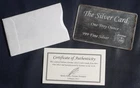 PYROMET SILVER CARD 1 OZ 0.999 FINE SILVER LOT 290358