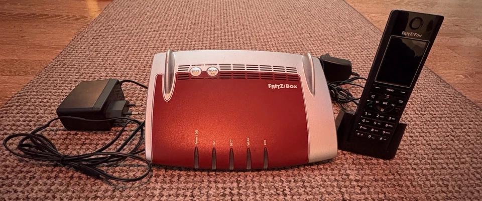 FRITZ!Box 7560 DSL 5GHz WLAN Router + Fritz!Fon C5 - Bild 4 von 4