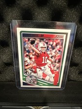 2025 Score - Drake Maye #27