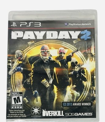 Payday 2 PS3 (US Version) New Factory Sealed PlayStation Game