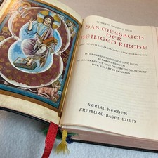 Das Meßbuch der heiligen Kirche von Schott Anselm - 1966 - mit Rotschnitt