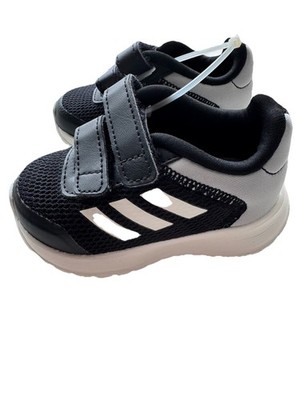 Adidas Tensaur Run Unisex Toddler Black White Grey  Shoes Size 4 NWOB