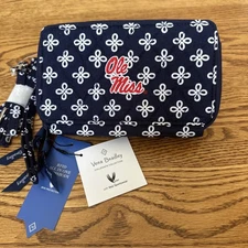 NEW Old Miss Vera Bradley RFID All In One Crossbody Wristlet Rebels Mississippi