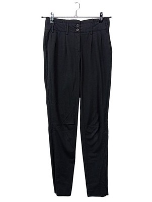 VERO MODA High-Waist Hose Damen Hose Gr. DE 36 schwarz Business-Look