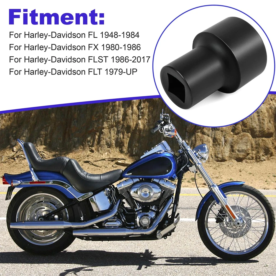 Herramienta de llave de vaso de tubo de horquilla-16-0630 para motocicletas Harley-Davidson seleccionadas Foto 4 de 4