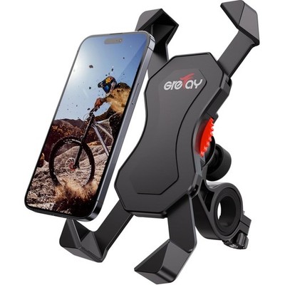 Universal Bicycle Mobile Phone Holder for 3.5 - 6.5 In. Smartphone with 360° ...