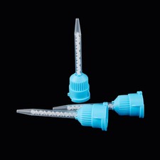 50Pc Dentistry Silicone Rubber Conveying Mixing Head Disposable Mixing Head DR