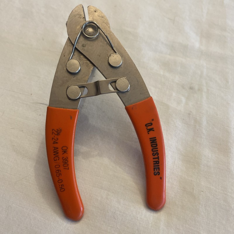 Bell System O.K. Industries OK3967 22-24 AWG Wire Stripper USA  EXCELLENT