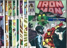 IRON MAN LOT OF 8 - #249 251 252 254 255 259 260 262 (NM-) HIGH GRADE COPPER AGE