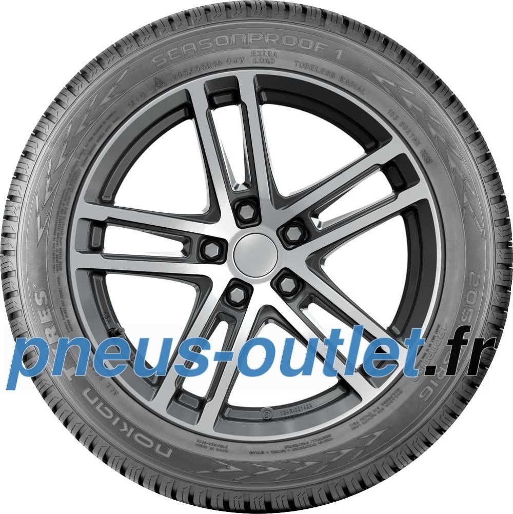 Pneu Nokian Seasonproof 1 235/55 R19 anti-aquaplaning avec longévité accrue
