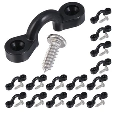  30 Pcs Kayak Tie down Deck Rigging Kit Accessory Hardware Mounting Clips
