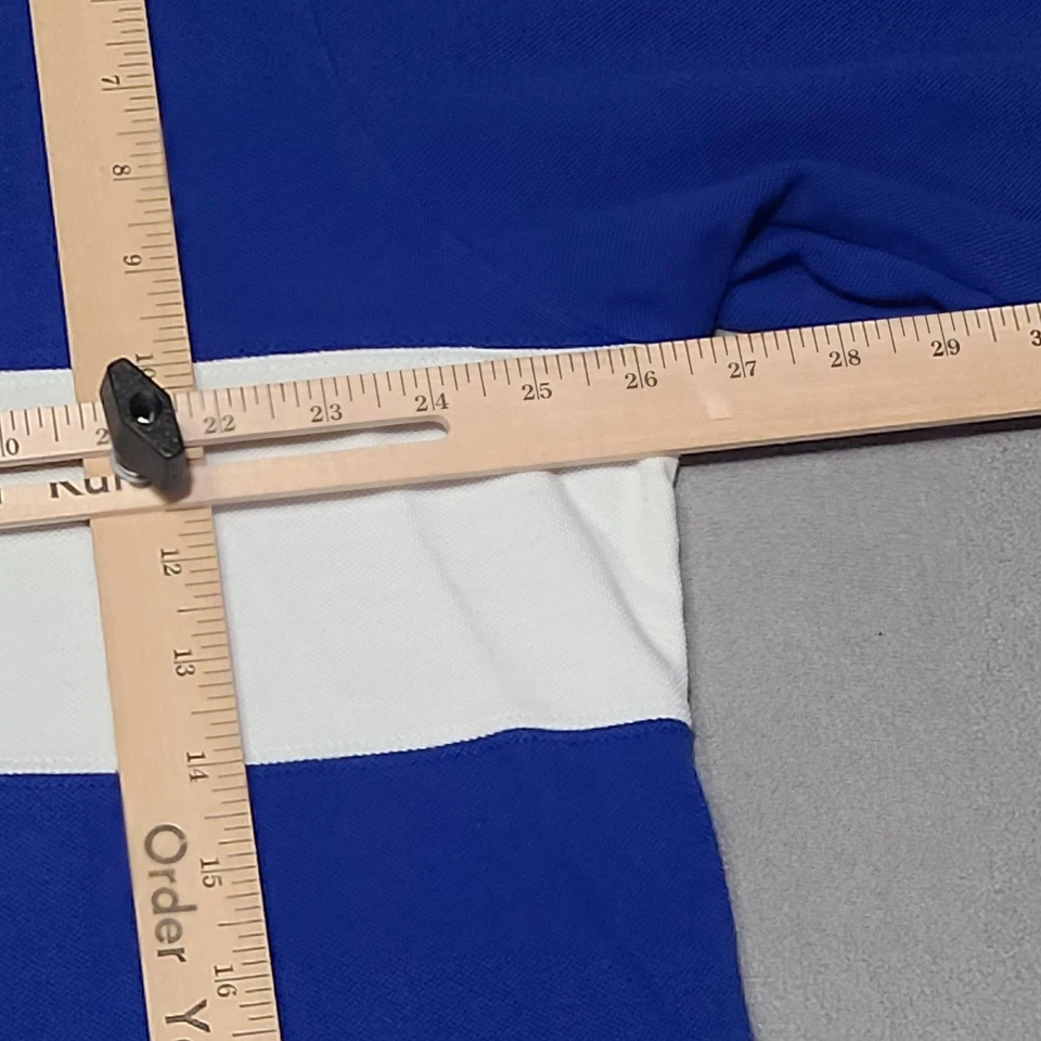 Polo Ralph Lauren Polo Shirt Mens 2XLT Blue Italia Rugby Big Pony Crest #15 Keef - Image 4 of 4