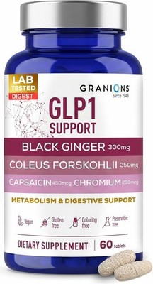Granions Weight Loss Support for Metabolism  Gut Health- Vegan -60 tablets
