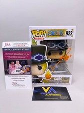 Johnny Yong Bosch Signed Sabo 922 One Piece Funko Pop w/ JSA COA