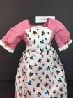 American Girl Felicity Spring Outfit~Gown~Pinner Apron~Pleasant Company tag 1994