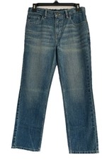 Urban Pipeline New Boys Medium Wash Vintage Slim Straight Jeans Husky Sz 12