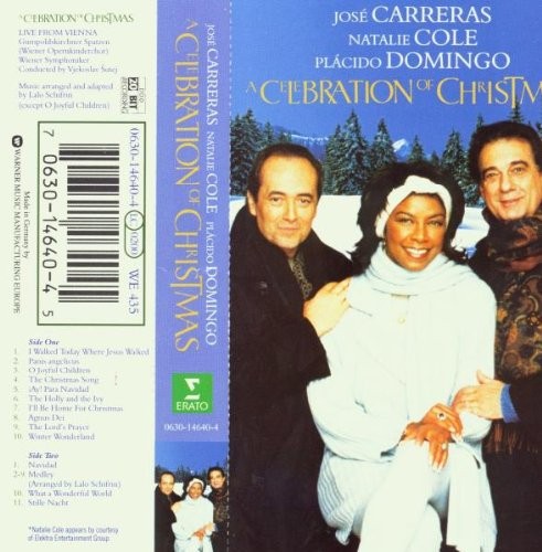 Carreras Cole Domingo Celebration of Christmas (Cassette)