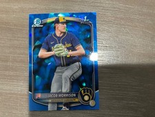 2025 bowman draft sapphire jacob morrison