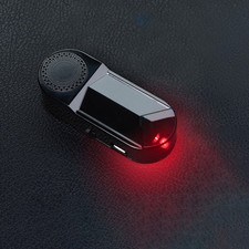 Car Alarm Light Led Flashing Car Alarms For Theft Solar Power Brightly 6.5cm