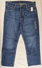 GAP Cheeky Straight Jeans Size 16 High Rise Stretch Medium Wash Denim NWT E