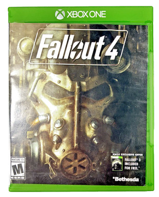 Fallout 4 Microsoft Xbox One 2015 Bethesda Disc and Case Tested