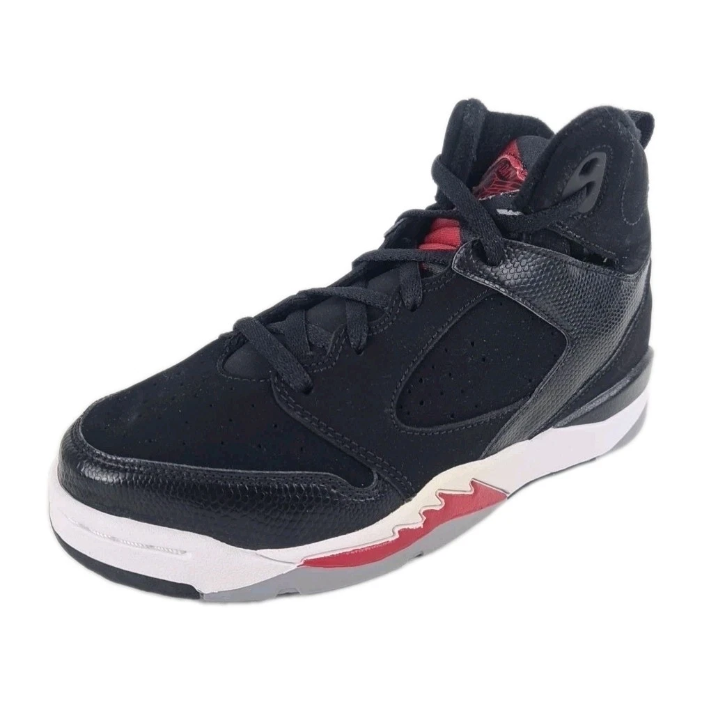? Scarpe Nike Air Jordan Sixty Plus in pelle nera 365164 061 PICCOLE per bambini TG 2 5