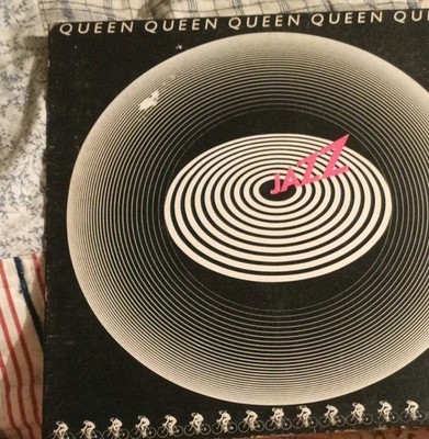 Queen Jazz LP Vinyl 1978 1st Pressing Elektra 6E-166 Gatefold W/ Poster Insert