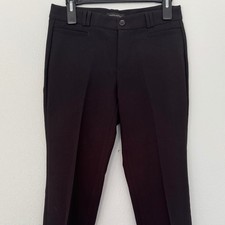 Banana Republic Logan Crop Pants Black Size 2 Career Business Casual