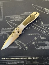 Benchmade 707 Sequel Limited Edition Carbon Fiber McHenry & Williams #249 Of 500
