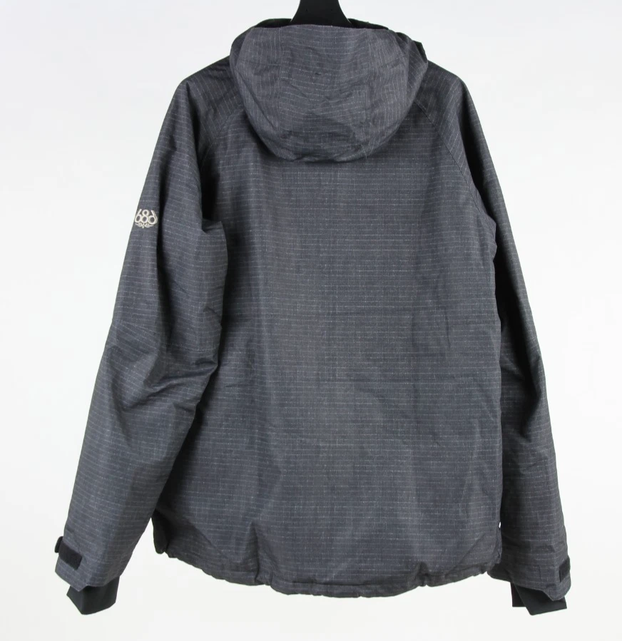 686 Geo Insulated Jacket - Men's. Black Ripstop Colorblock, L /80375/ - product detail image 2