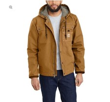 Carhartt RELAXED FIT WASHED DUCK SHERPA-LINED UTILITY JACKET XL Tan Brown SP 20