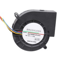 Double Ball Bearing 97mm Cooling Fan 12V 190CFM 4 Wire Automatic Speed Control