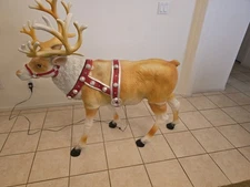 RARE Home Depot 4.5 ft LED Reindeer - Holiday Yard Decoration