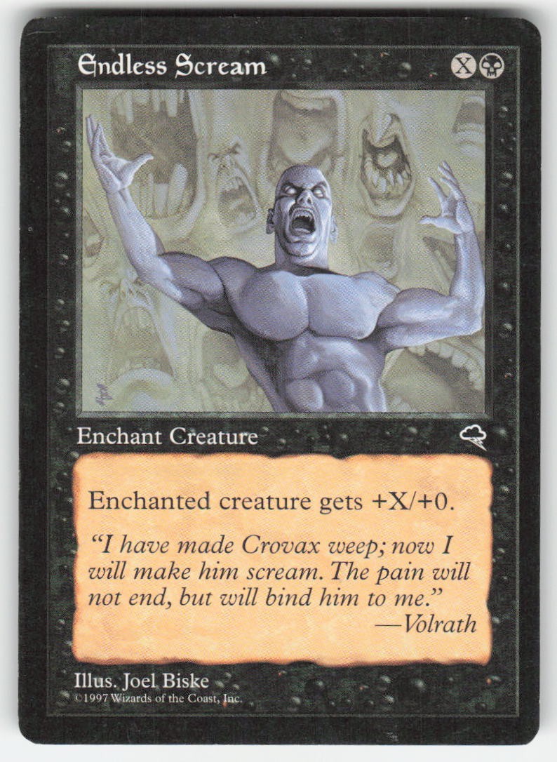 1997 Endless Scream Tempest 132 MTG