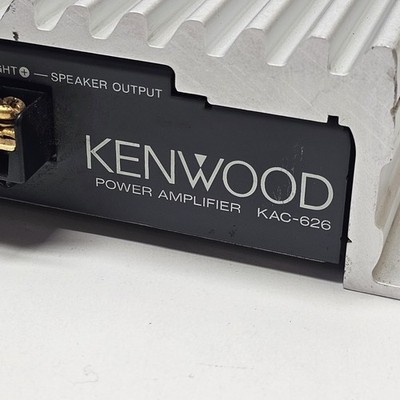 Kenwood KAC-626 12V 2 Channel Bridged 142W Car Stereo Amplifier 2