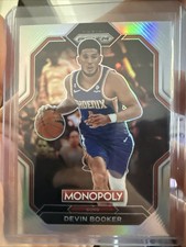 2022-23 Panini Prizm Monopoly - Prizm Skills Devin Booker #PS10 Silver Prizm