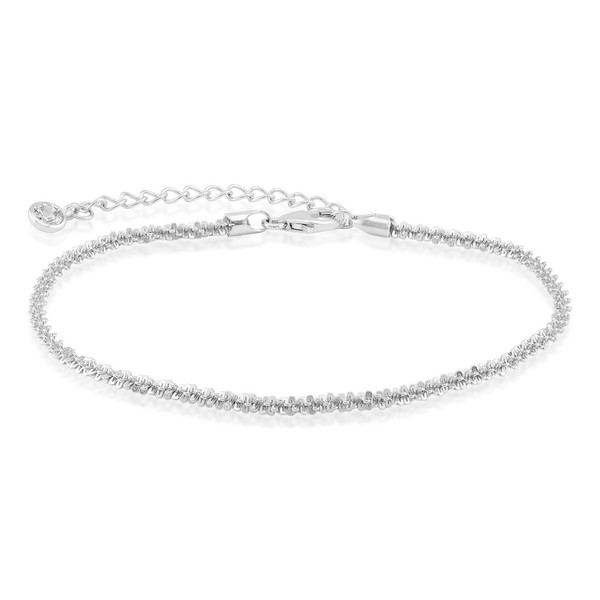 Silberarmband Mit Zirkon Aus Tansania-image