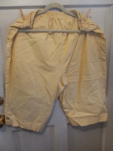 Denim & Company Yellow Capri Pants Petite Plus 3x QVC - Picture 2 of 4
