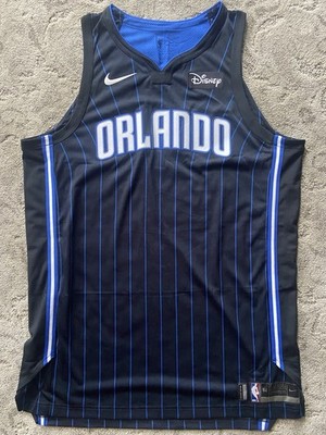 Orlando Magic Authentic Blank Icon Black Nike Jersey Disney Size 54 2XL XXL 