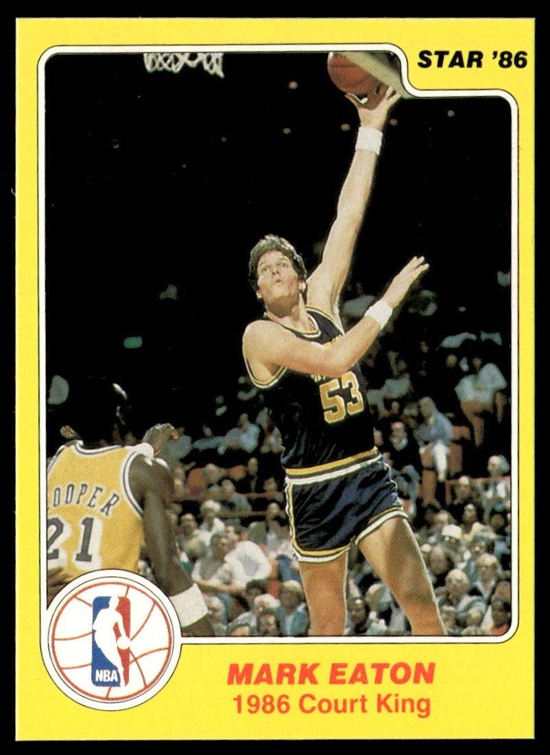 1986-87 Star '86 Court Kings Mark Eaton Utah Jazz #11
