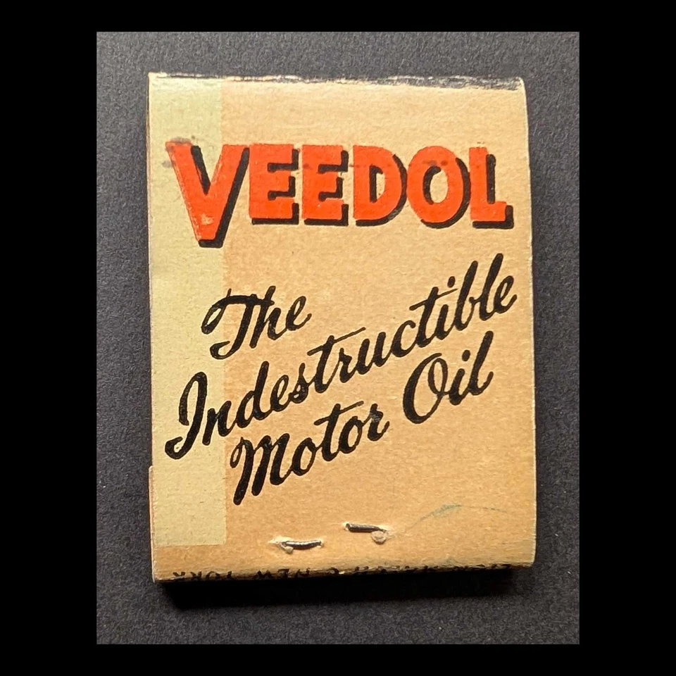 Full Book Feature Matchbook Veedol Motor Oil R-K Super Service Allentown PA - Image 3 of 3