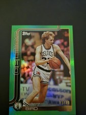 2025-26 Topps Flagship Larry Bird #257 Green Rainbow /99