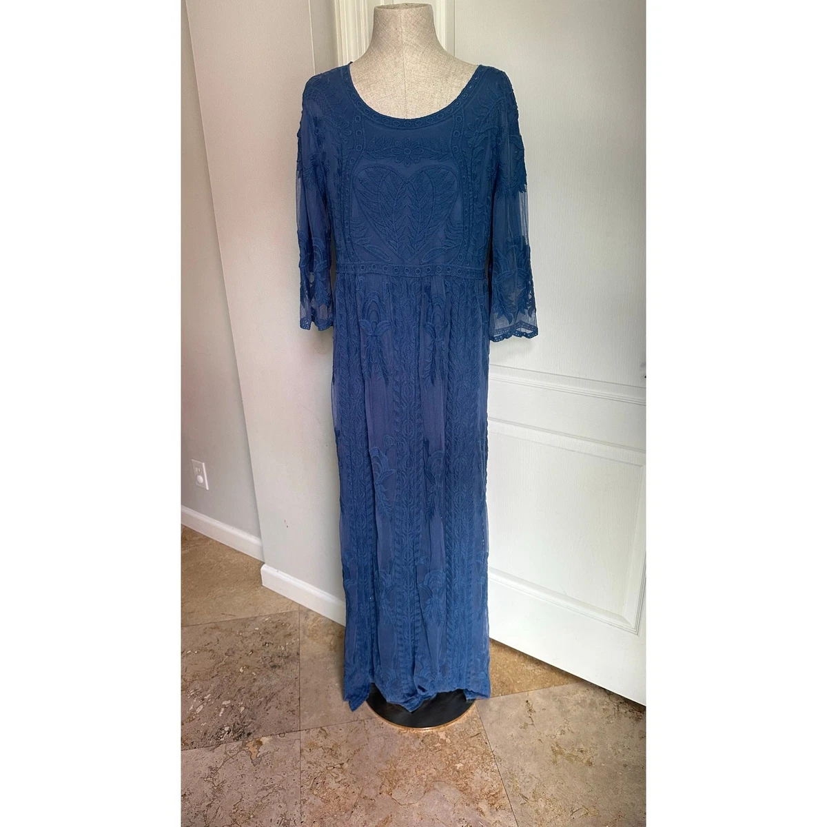 sachin and babi light blue dress Elegant Ivory & Blue Baby Shower