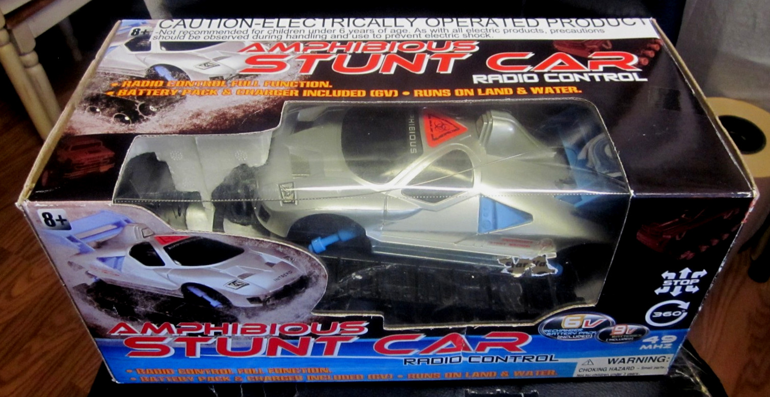 , Rc Stunt Car Waterproof 360&deg;rotation Land & Water