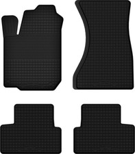 Wanneform Gummi Fußmatten Satz für AUDI A8 D2 Schwarz