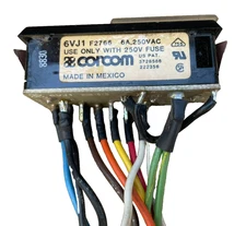 Corcom Panel Mount Power Plug Module 6VJ1 F27666A,259VAC