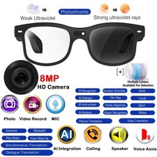 AI smart glasses with speaker and camera and Image and video translate