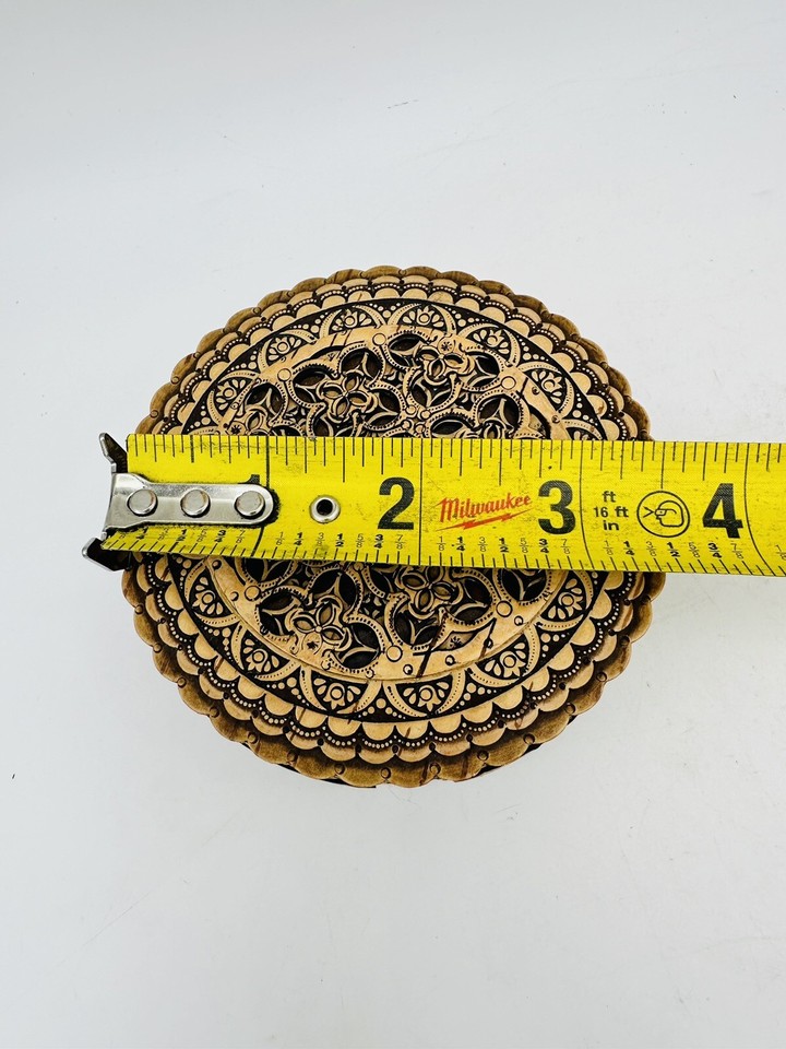 Handmade Beautiful Russian Wooden Birch Tree Bark Jewelry Trinket Ring